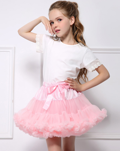 New Half Skirt Children's Skirt Children's Bouffant Skirt Girl's Gauze Skirt  Princess Skirt