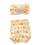 Children's Shorts Headband Set Baby Diapers Bread Shorts