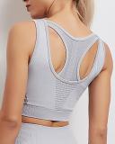 Fashion Fitness Sports Vest Leggings Nine-Point Pants Yoga Suit Two-Piece S-XL