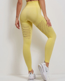 Woman Breathable Quick-Drying High Waist Stretch Tight Peach Hip Yoga Pants S-L