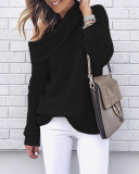 Women Clothing Of Autumn New Style  Woman Irregular Sweater