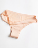 Ice silk Seamless Yoga Sports Thong
