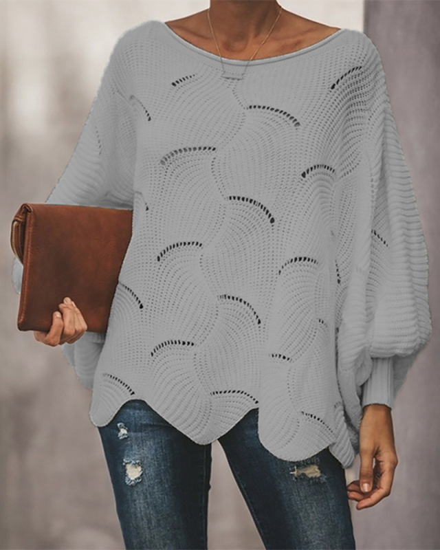Women Sweater Light Knit Blouse For Woman Big Size
