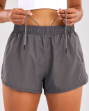 New Breathable Mesh Yoga Shorts Outdoor Leisure Running Sports Shorts Female Fitness Hot Pants