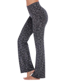 Hot New Style Pocket High Waist Micro Flared Wide Leg Trousers Casual Style Solid Color S-4XL