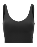 Fashion New Shockproof Running High-Strength Beautiful Back Sports Underwear Solid Color 4-12