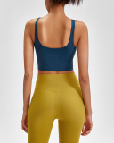 Fashion New Shockproof Running High-Strength Beautiful Back Sports Underwear Solid Color 4-12