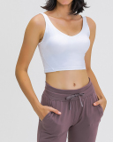 Fashion New Shockproof Running High-Strength Beautiful Back Sports Underwear Solid Color 4-12