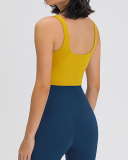 Fashion New Shockproof Running High-Strength Beautiful Back Sports Underwear Solid Color 4-12