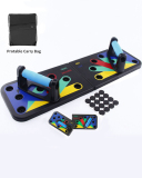 Push-up Rack Folded Board Screen Men Women Body Building Exercise Tools Portable for Home Fitness Training