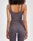 Fashion New Shockproof Running High-Strength Beautiful Back Sports Underwear Solid Color 4-12