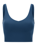 Fashion New Shockproof Running High-Strength Beautiful Back Sports Underwear Solid Color 4-12