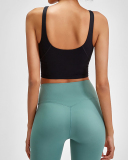 Fashion New Shockproof Running High-Strength Beautiful Back Sports Underwear Solid Color 4-12
