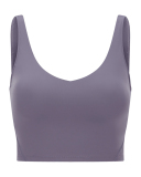 Fashion New Shockproof Running High-Strength Beautiful Back Sports Underwear Solid Color 4-12