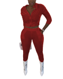 New Zipper Sports Suit Cardigan Autumn And Winter 