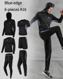 5 Pcs/Set Men's Compression Sportswear Suits Quick Dry Plus Size