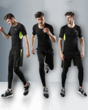 5 Pcs/Set Men's Compression Sportswear Suits Quick Dry Plus Size