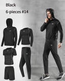 5 Pcs/Set Men's Compression Sportswear Suits Quick Dry Plus Size