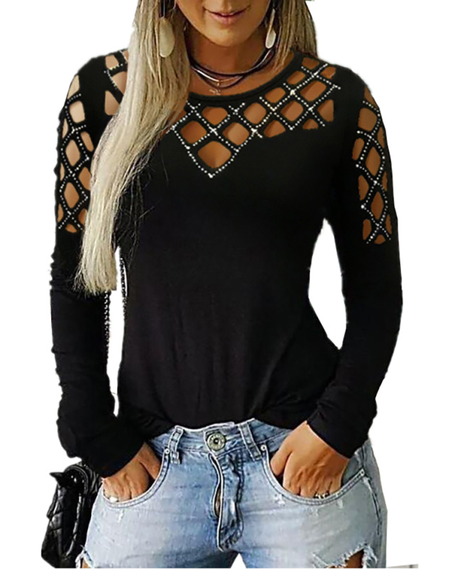 Sequin Women Fashion T Shirt