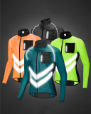 Ultralight Windproof Cycling Jackets Hooded Men Riding Waterproof Cycle Clothing Bike Long Sleeve Jerseys Reflective Wind Coat