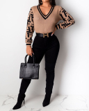 Knitted Women Sweater Top