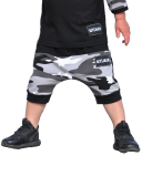 Trendy Kids Camouflage Short-Sleeved Hooded Two-Piece Set