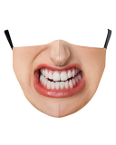 Creative Fashion Face Expression Cotton Masks