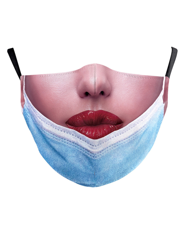 Funny Face Cotton Masks