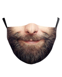 Creative Fashion Face Expression Cotton Masks