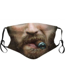 Funny Face Cotton Masks