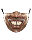Creative Fashion Face Expression Cotton Masks