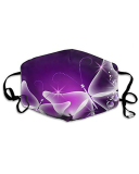 Winter Butterfly Printed Cotton Warm and Dustproof Washing Cloth Masks