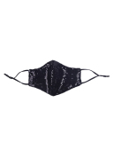 Sequin Masks Thin Section Breathable Colorful Dust-Proof with Filter Insert