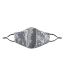 Sequin Masks Thin Section Breathable Colorful Dust-Proof with Filter Insert