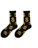 Dollars Printed Fashion Sock