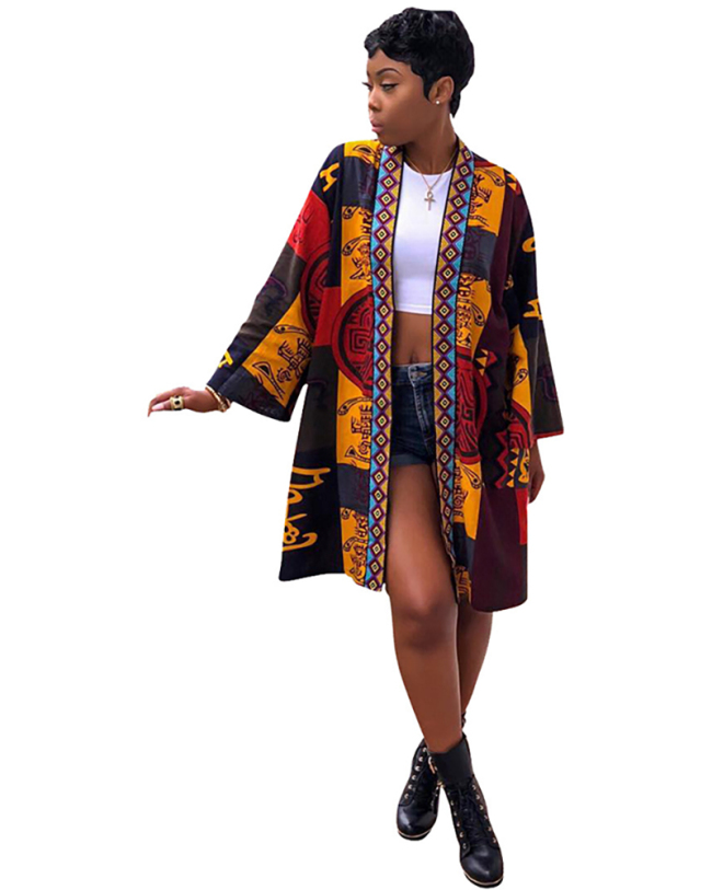 Printed Unique Women Coat