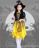 Children's Anime Costumes Witch Cosplay Halloween Costumes