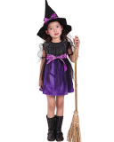Children's Anime Costumes Witch Cosplay Halloween Costumes