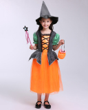 Children's Anime Costumes Witch Cosplay Halloween Costumes