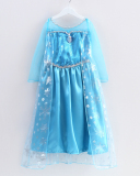 Children Trendy Frozen Anna Princess Dress 