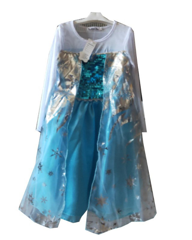 Girls Princess Dress Frozen New Children Dress
