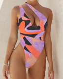 Printed High Hot Sale One Piece Swimsuit