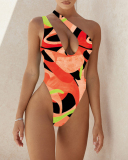Printed High Hot Sale One Piece Swimsuit