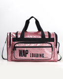 Sports Portable PU Leather Yoga Fitness Large-Capacity Multifunctional Bag