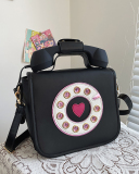 Female Fashion Creative Gradient Color Funny Simulation Phone Messenger Bag
