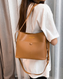 Spring and Summer New Fashion Bucket Bag Retro Messenger Shoulder Bag