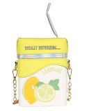 Fashion Funny Small Fresh Embroidery Strawberry Lemon Fruit Straw Messenger Bag