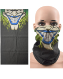 Wholesale Seamless Headscarf Halloween Skull and Clown Pattern Face Mask Outdoor Riding Collar