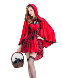 New Halloween fairy tale little Red Riding Hood costume