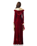 Retro Court Dress Aristocratic Queen Dress Little Red Riding Hood Halloween Ball Princess Dress